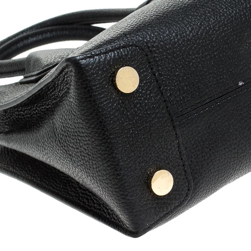 Michael Kors Black Leather Mini Mercer Tote 1