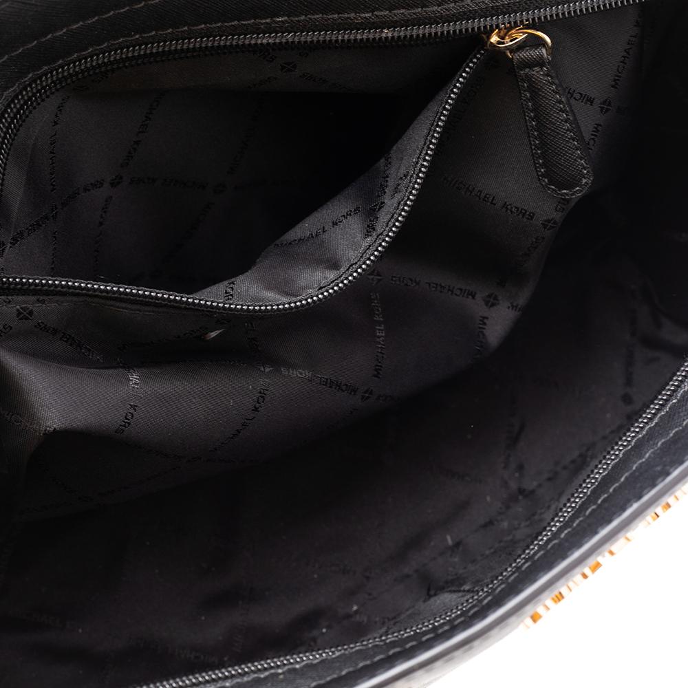 Michael Kors Black Leather Selma Satchel 3