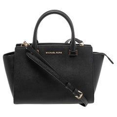 Michael Kors: borsa Selma in pelle nera