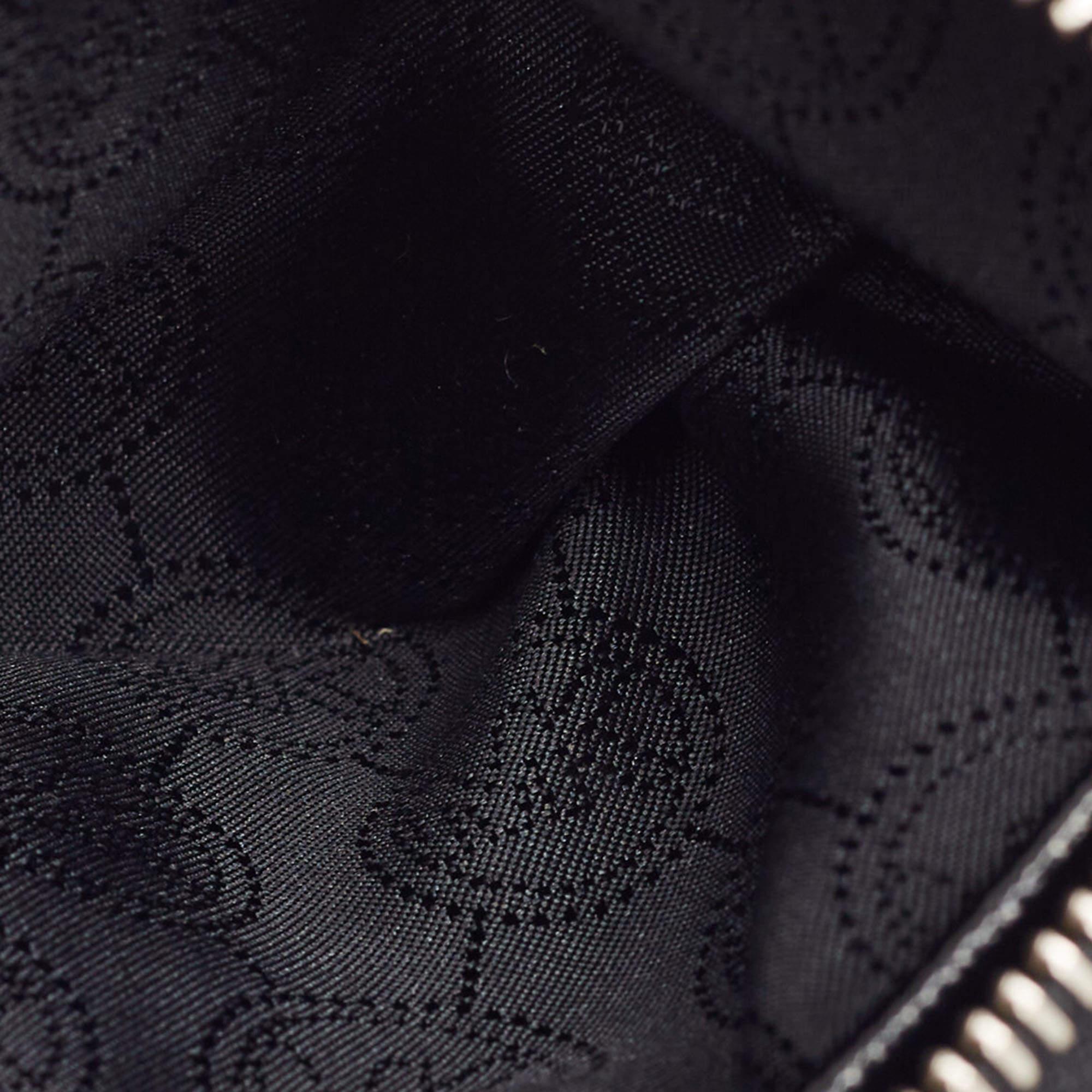 Michael Kors Black Patent Leather Zip Crossbody Bag For Sale 4