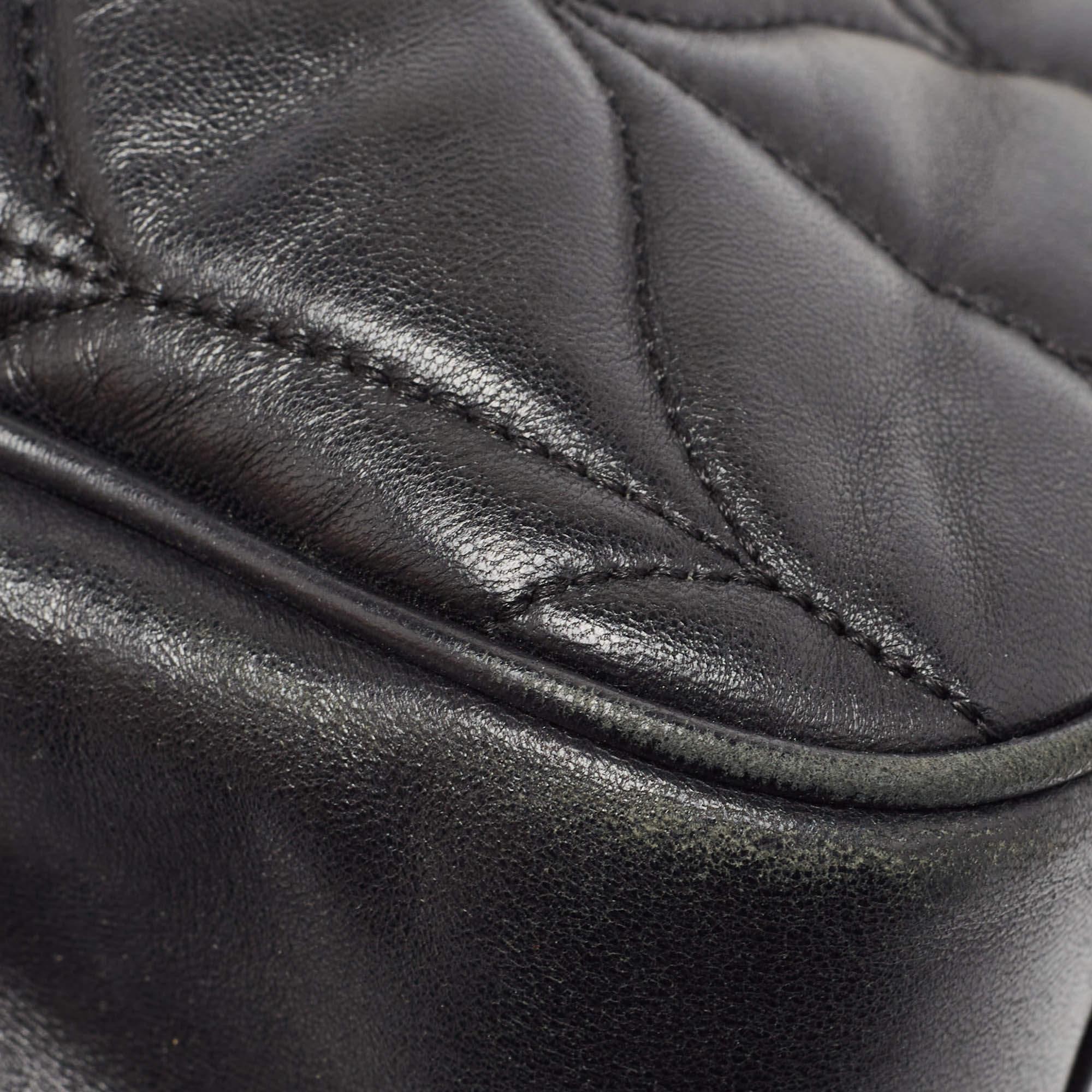 Michael Kors Bolso de hombro Sloan de piel acolchada negra 2