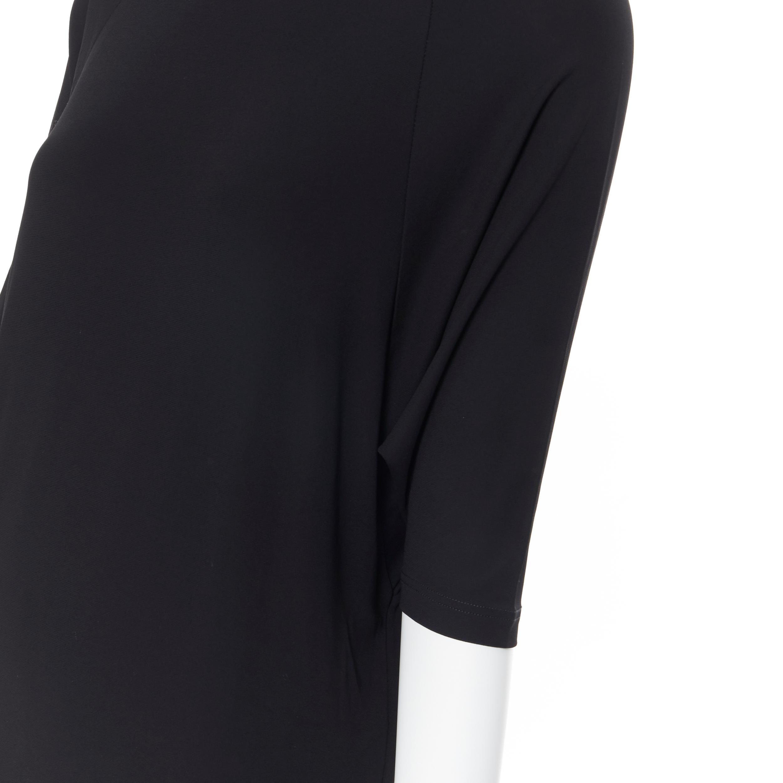 MICHAEL KORS black rayon spandex batwing stretch fit casual dress US0 XS
Brand: Michael Kors
Designer: Michael Kors
Model Name / Style: Batwing dress
Material: Rayon, spandex
Color: Black
Pattern: Solid
Extra Detail: Batwing sleeves. Crew neck