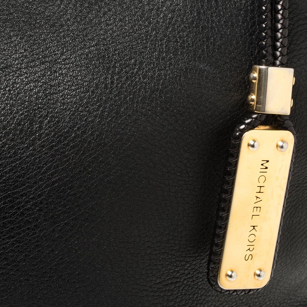Michael Kors - Borsa Skorpios in morbida pelle nera 1