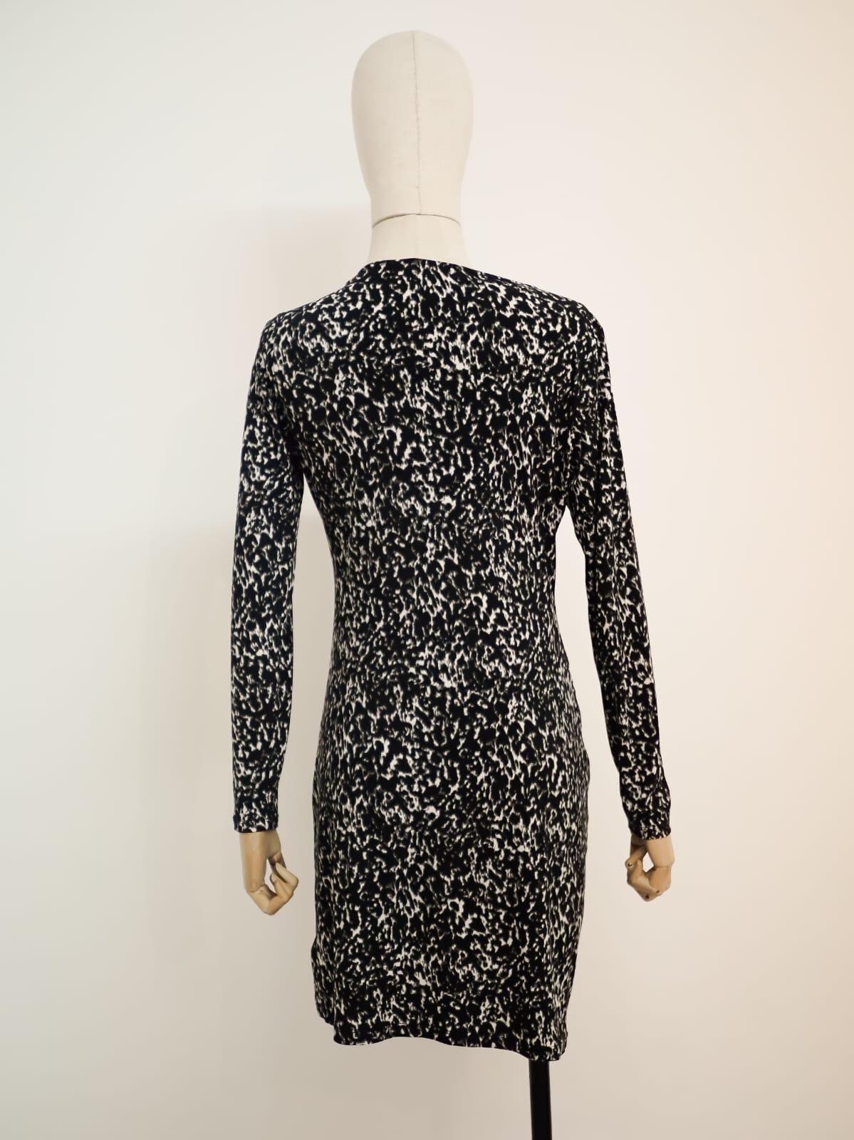 Michael Kors vestido blanco negro Negro en venta