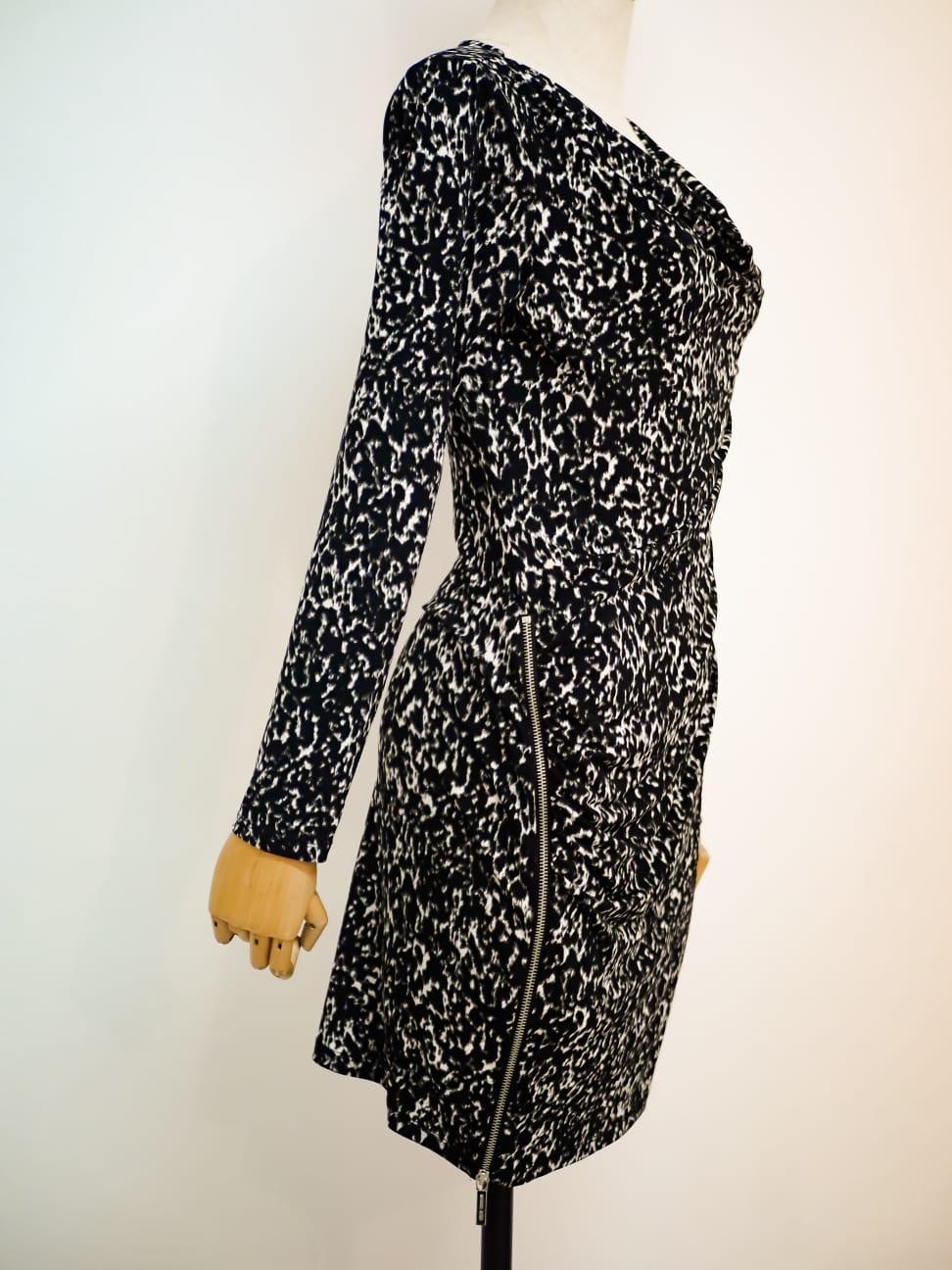 Michael Kors vestido blanco negro en venta 1