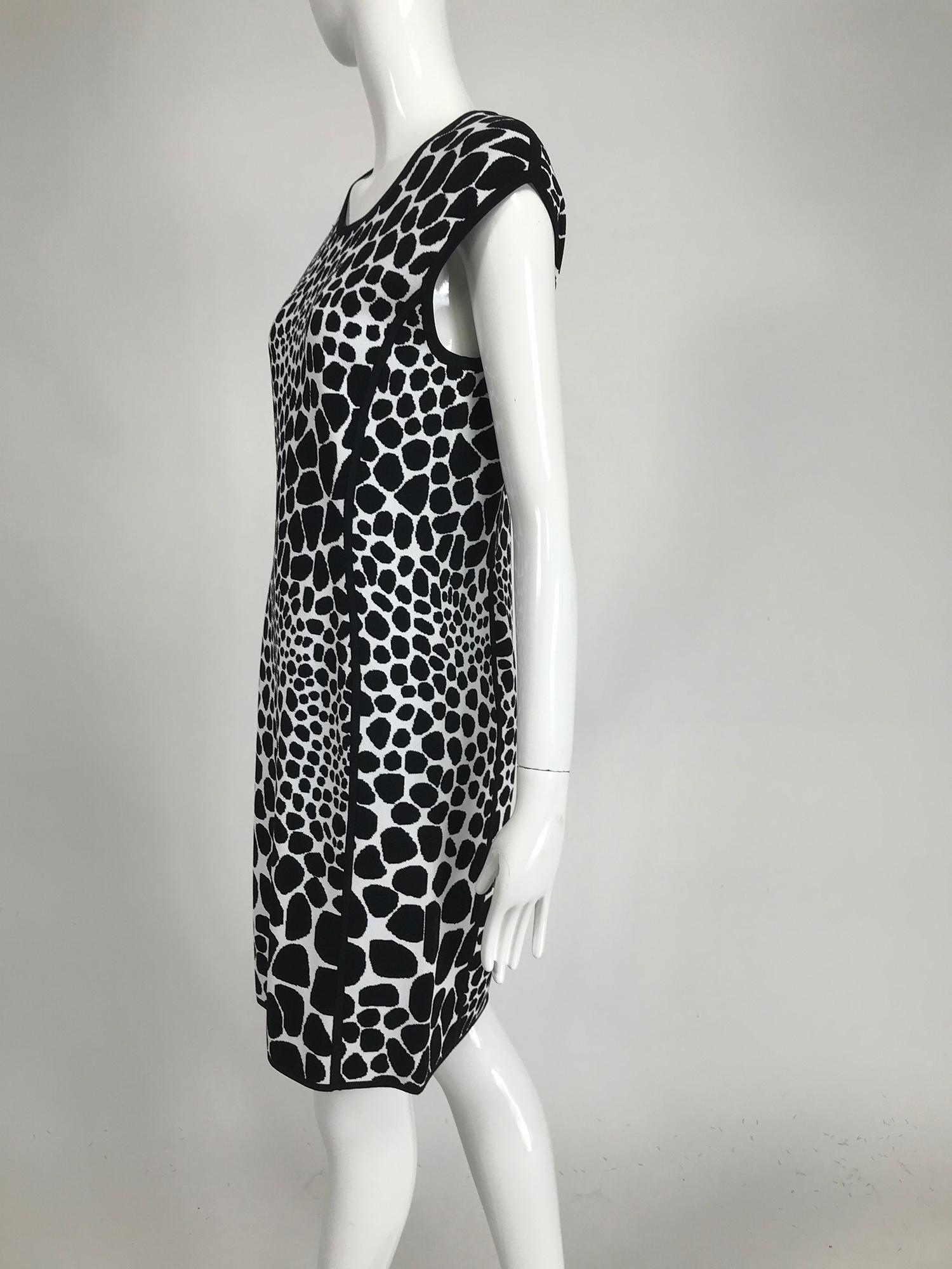 michael kors black and white dress