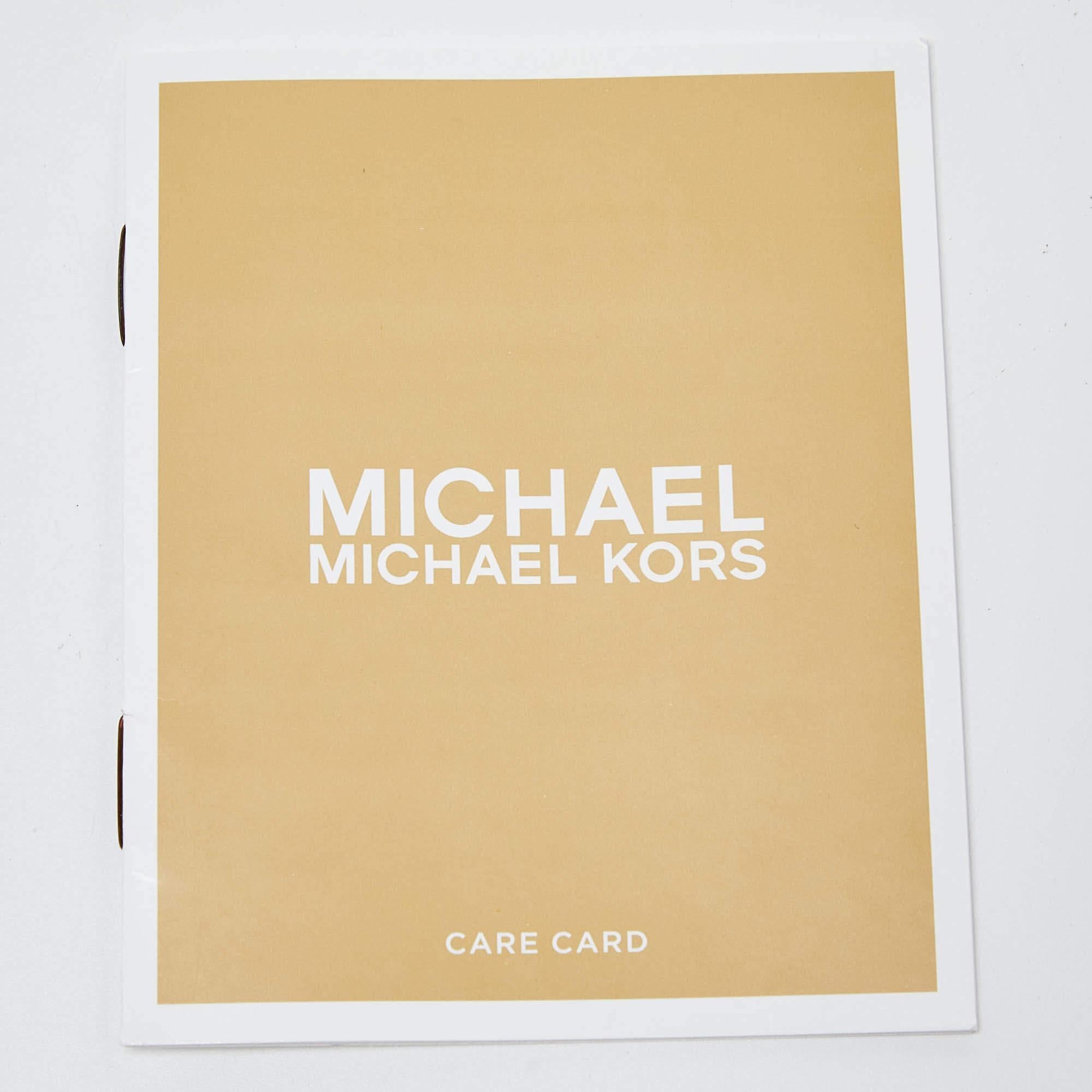Michael Kors - Sac à bandoulière en cuir embossé de python noir/blanc - Petite Rose 3