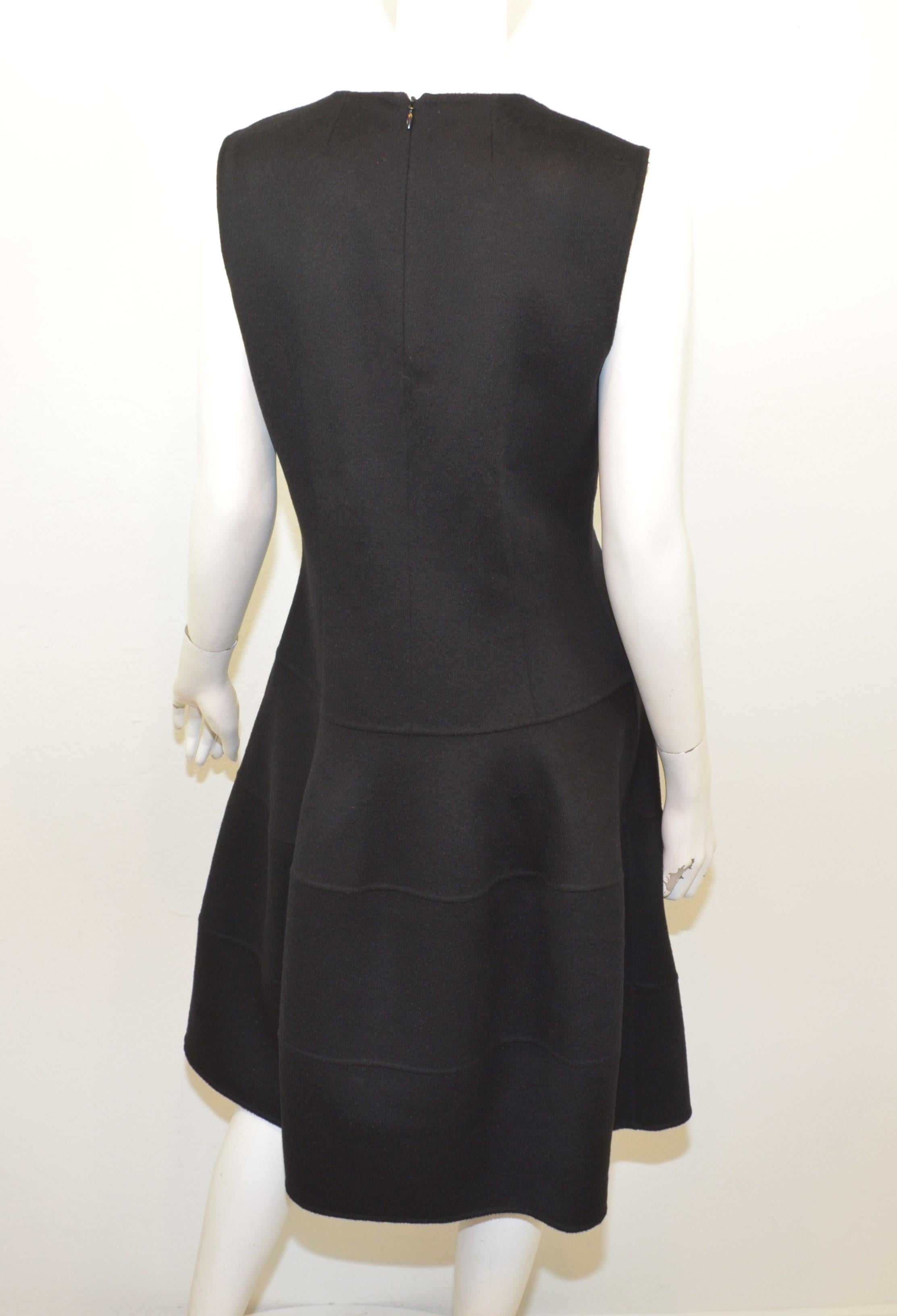 Michael Kors Black Wool/Angora Blend Dress NWT In New Condition In Carmel, CA