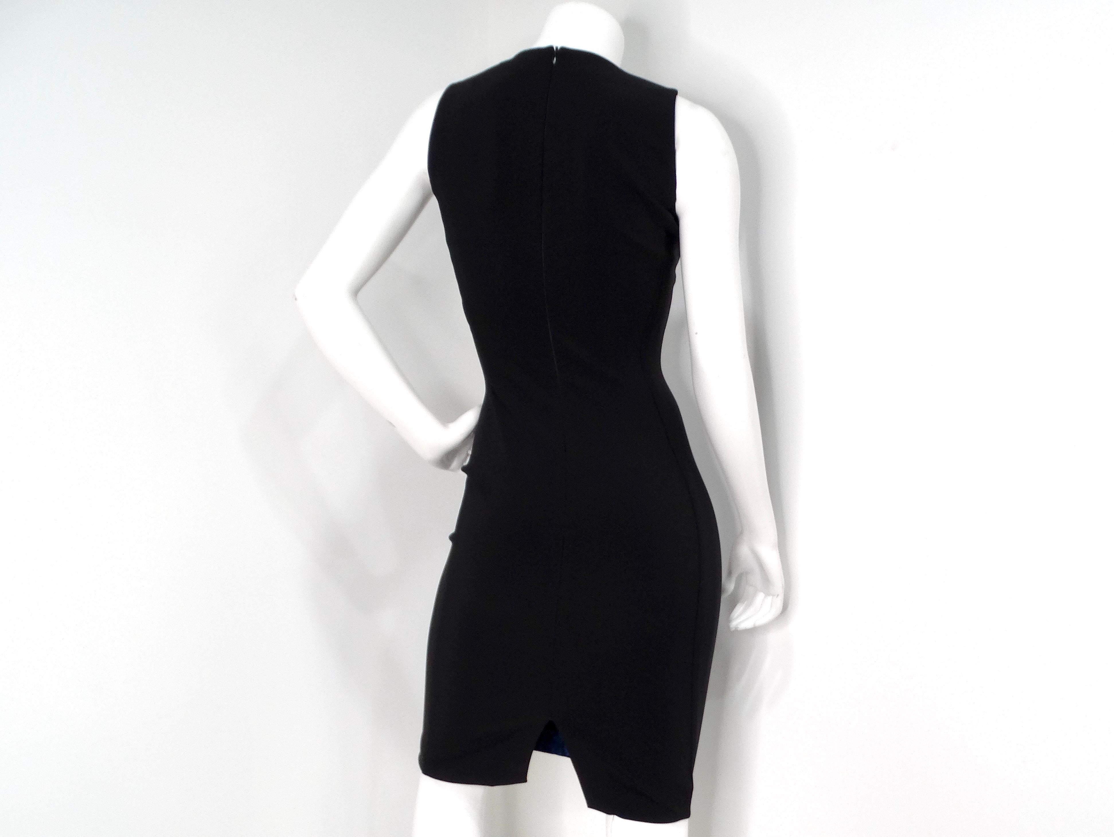 Donna Michael Kors - Vestito midi con stampa mimetica in blu e nero in vendita
