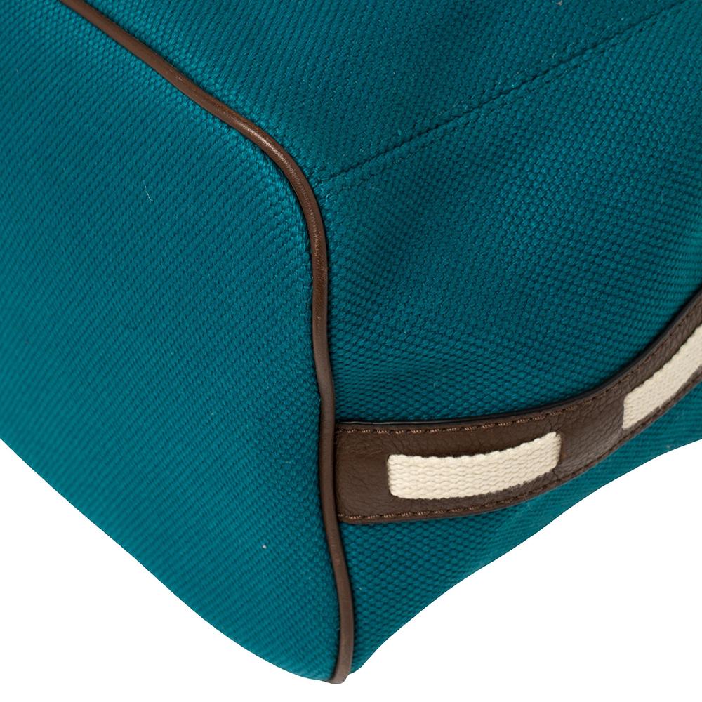 Michael Kors Blue Canvas Marina Grab Tote 7