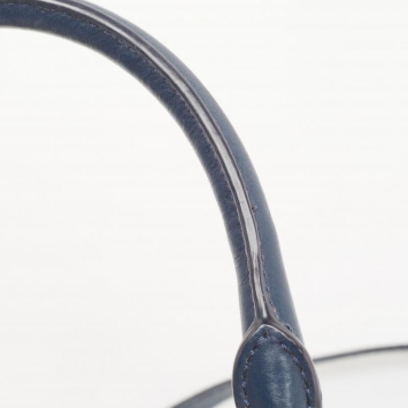 De las mujeres Michael Kors Bolso grande Cindy Dome de lona revestida y piel azul/blanco Signature en venta