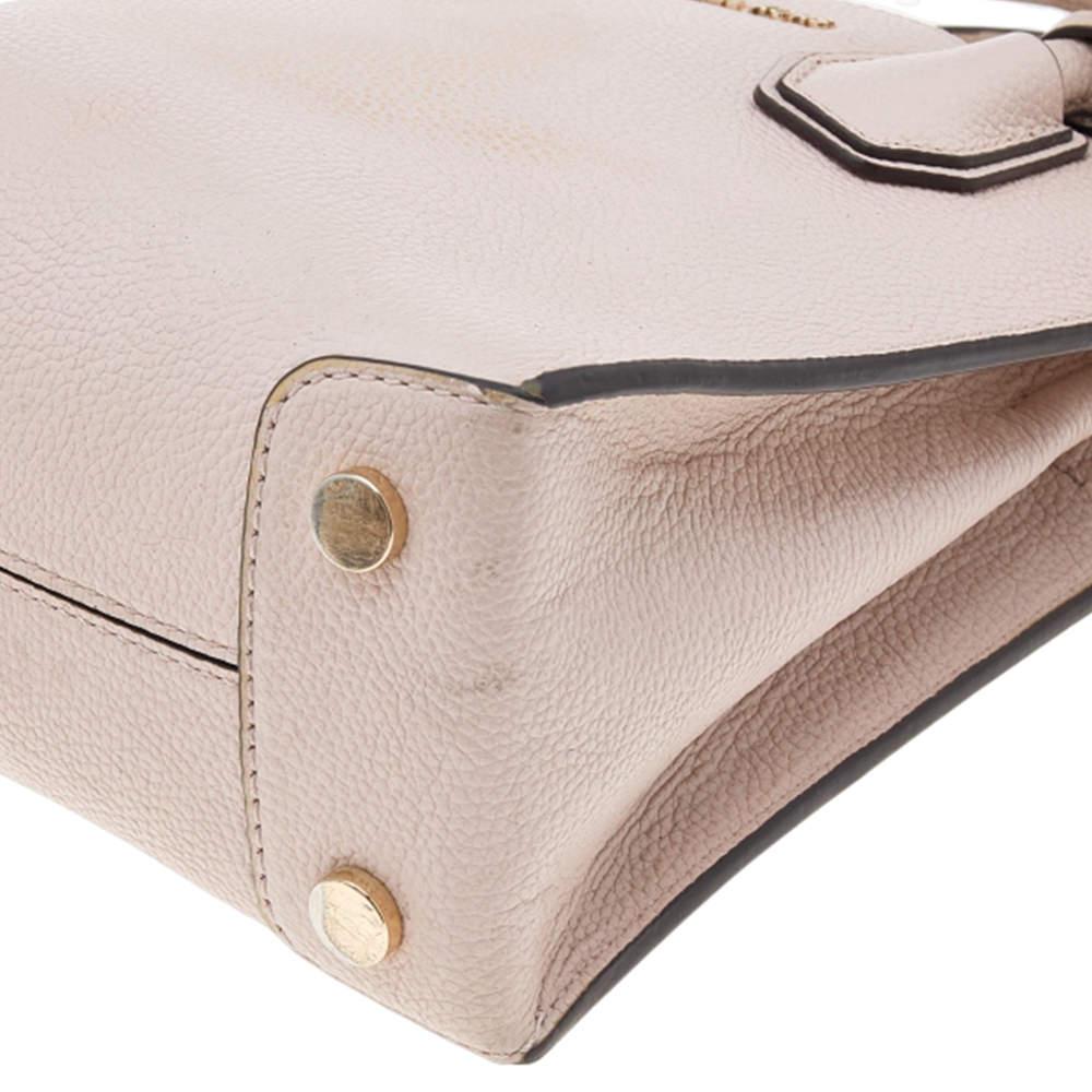Michael Kors Blush Pink Leather Mini Mercer Tote 4