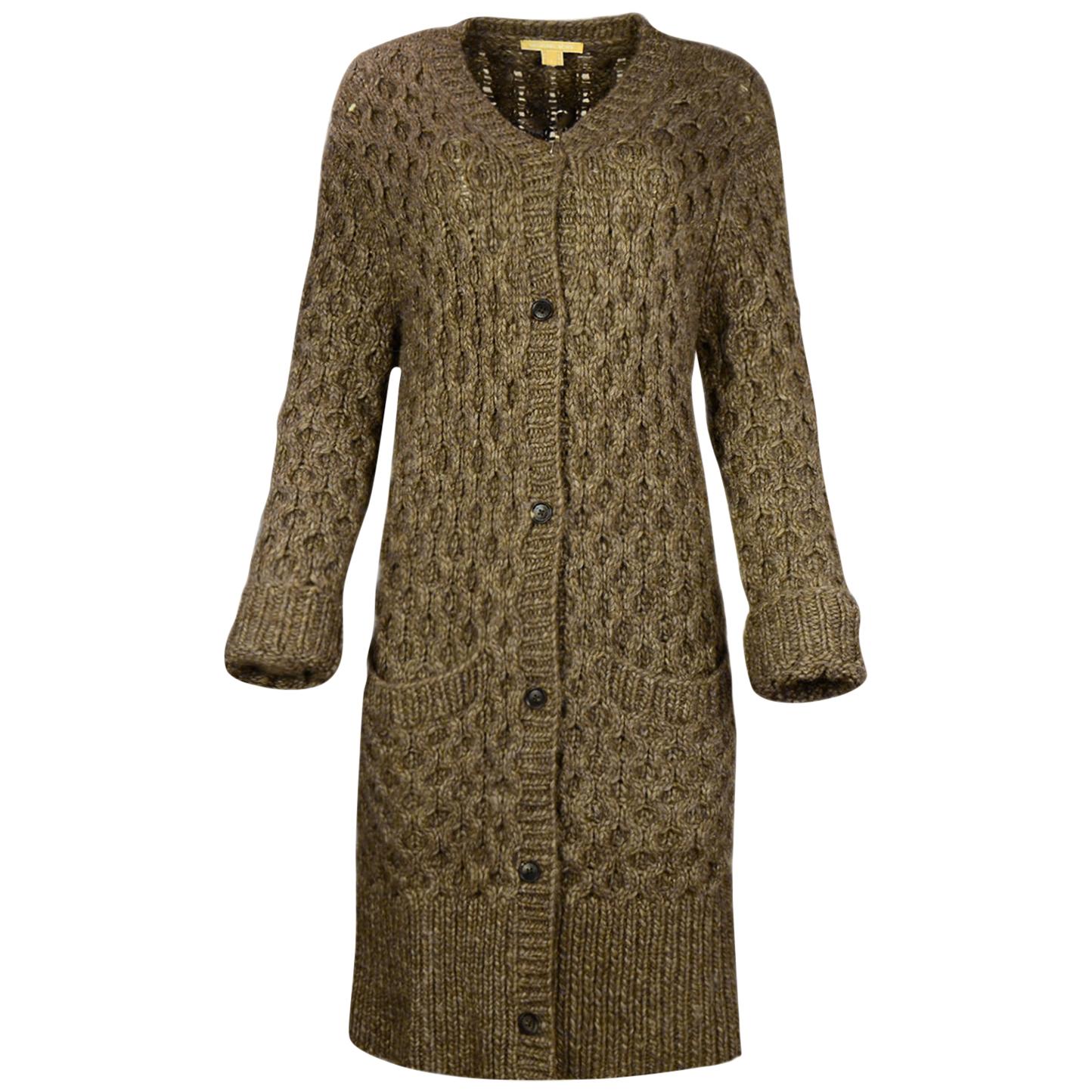 extra long sweater coat