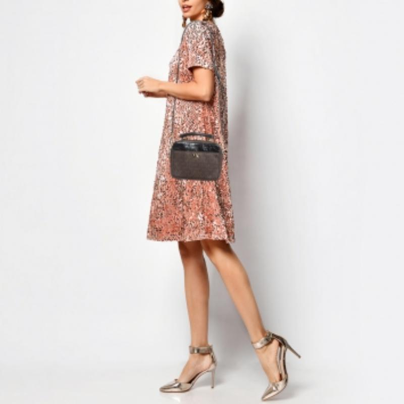 Michael Kors Brown/Black Signature Tasche aus beschichtetem Segeltuch und Leder mit Tragegriff im Angebot 4