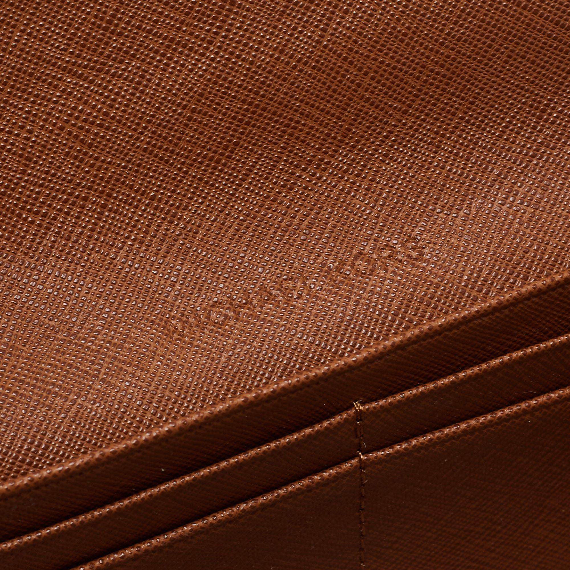 Michael Kors Brown Leather Continental Wallet 4