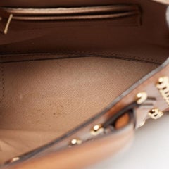 Michael Kors Brown Leather Mini Studded Mercer Tote