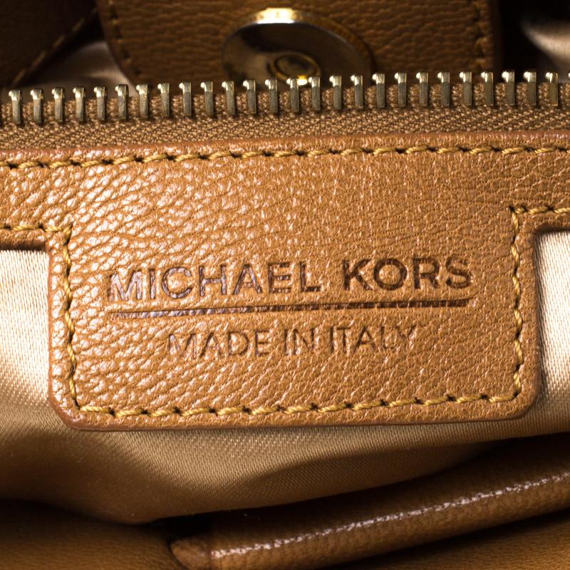 Michael Kors Brown Leather Satchel 2