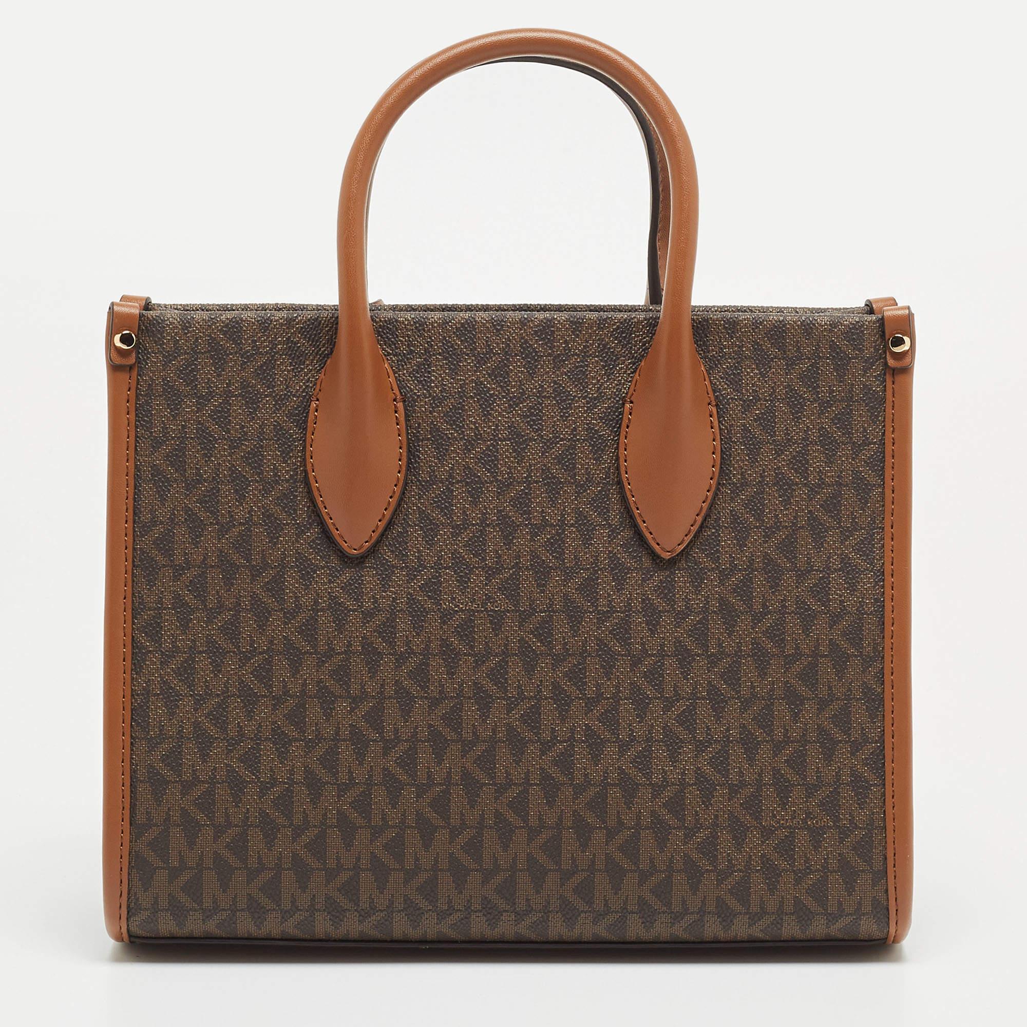 Michael kors sales tote tan
