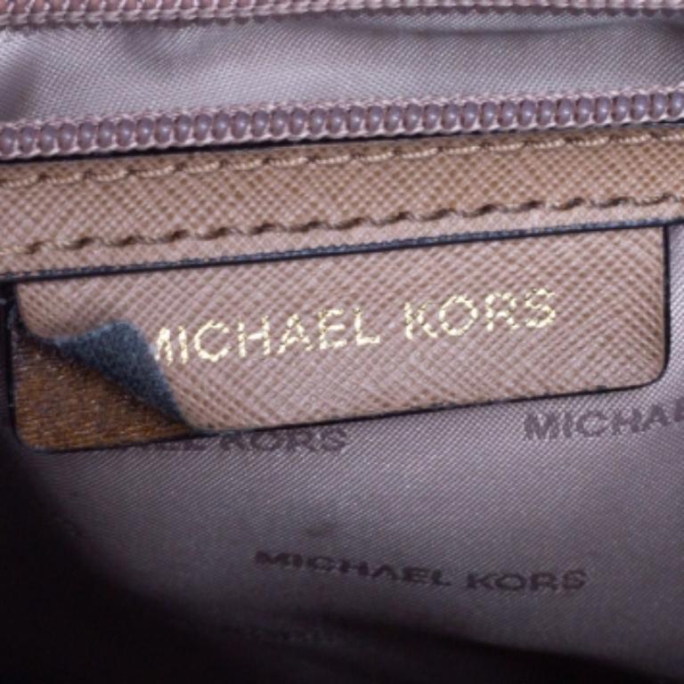 Women's Michael Kors Burgundy Grained Leather Large Mercer Tote For Sale