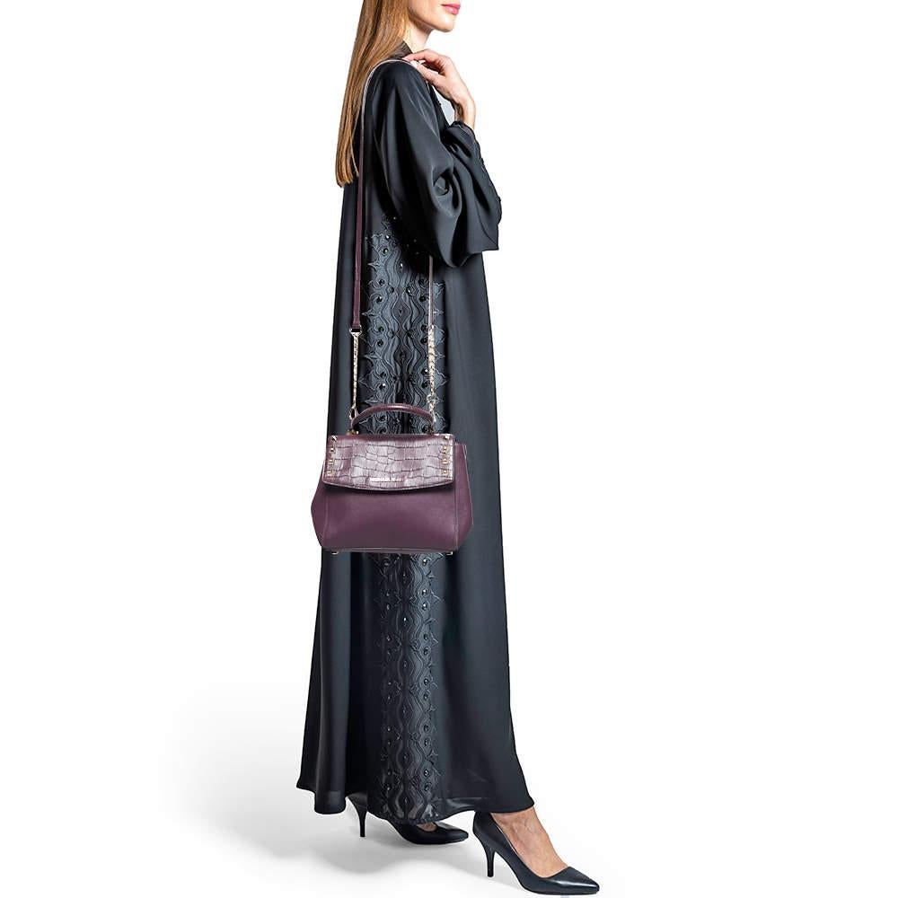 This satchel is rendered in the finest quality materials into an elegant design. Versatile and functional  it is well sized for your daily use.