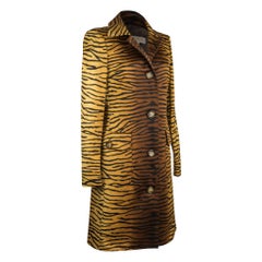 Michael Kors Vintage Coat Divine Timeless Animal Print 8