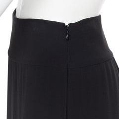 MICHAEL KORS COLLECTION  100% silk flapper hem knee length skirt US0 25"