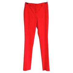 Michael Kors Collection Bright Red Trousers Pants