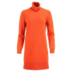 Used Michael Kors Collection Cashmere Turtleneck Dress Medium