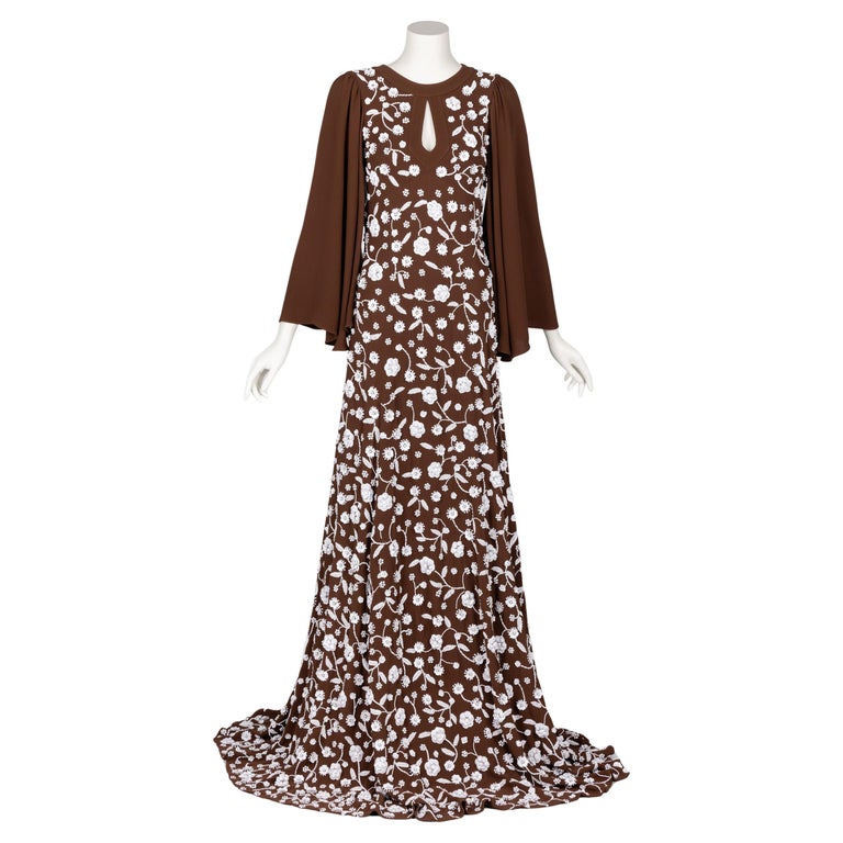 knee length dresses for ladies Michael Michael Kors Polka Dot Printed Long Sleeved Dress main image 1