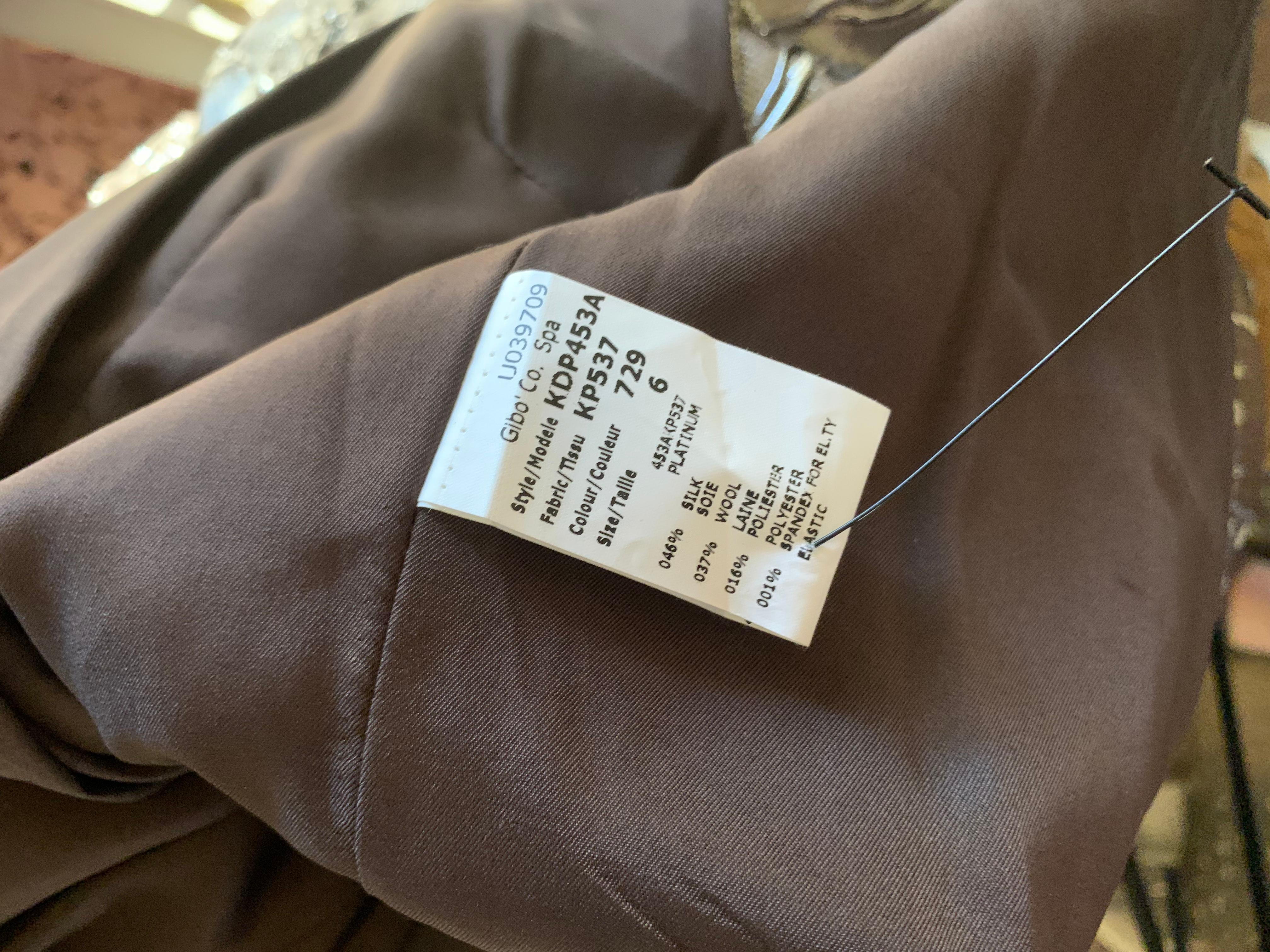 Women's Michael Kors Collection Italy Metallic Embossed Floral Jacket Size 6 For Sale
