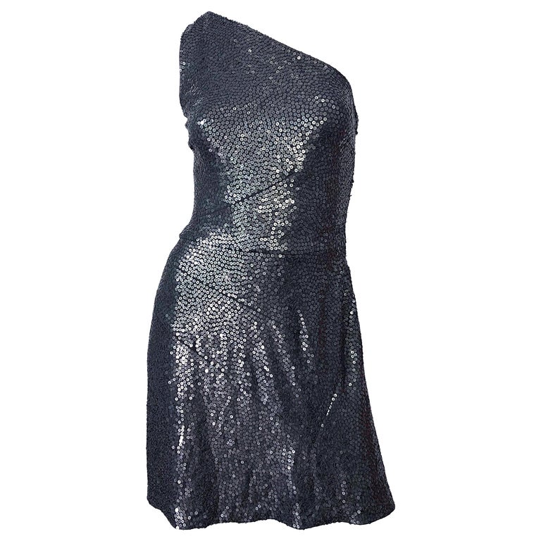 Michael Kors Collection $2, 798 Size 6 Gunmetal Grey Sequined One Shoulder Dress For Sale at 1stDibs | gunmetal grey dress, michael kors gunmetal dress, gunmetal grey dresses Michael Kors Collection $2, 798 Size 6 Gunmetal Grey Sequined One Shoulder Dress For Sale at 1stDibs | gunmetal grey dress, michael kors gunmetal dress, gunmetal grey dresses
