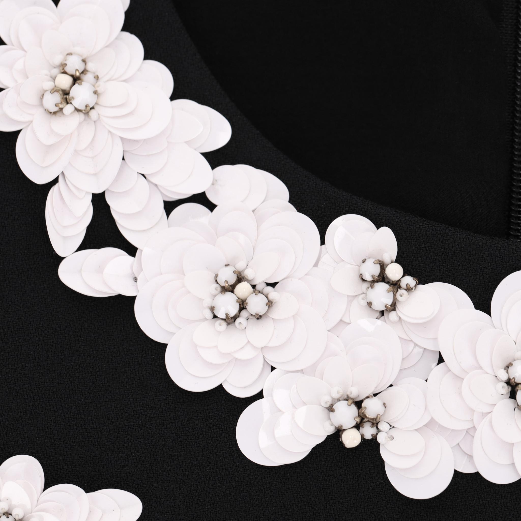 De las mujeres Michael Kors Vestido Adornado con Flores y Mangas con Abertura en venta