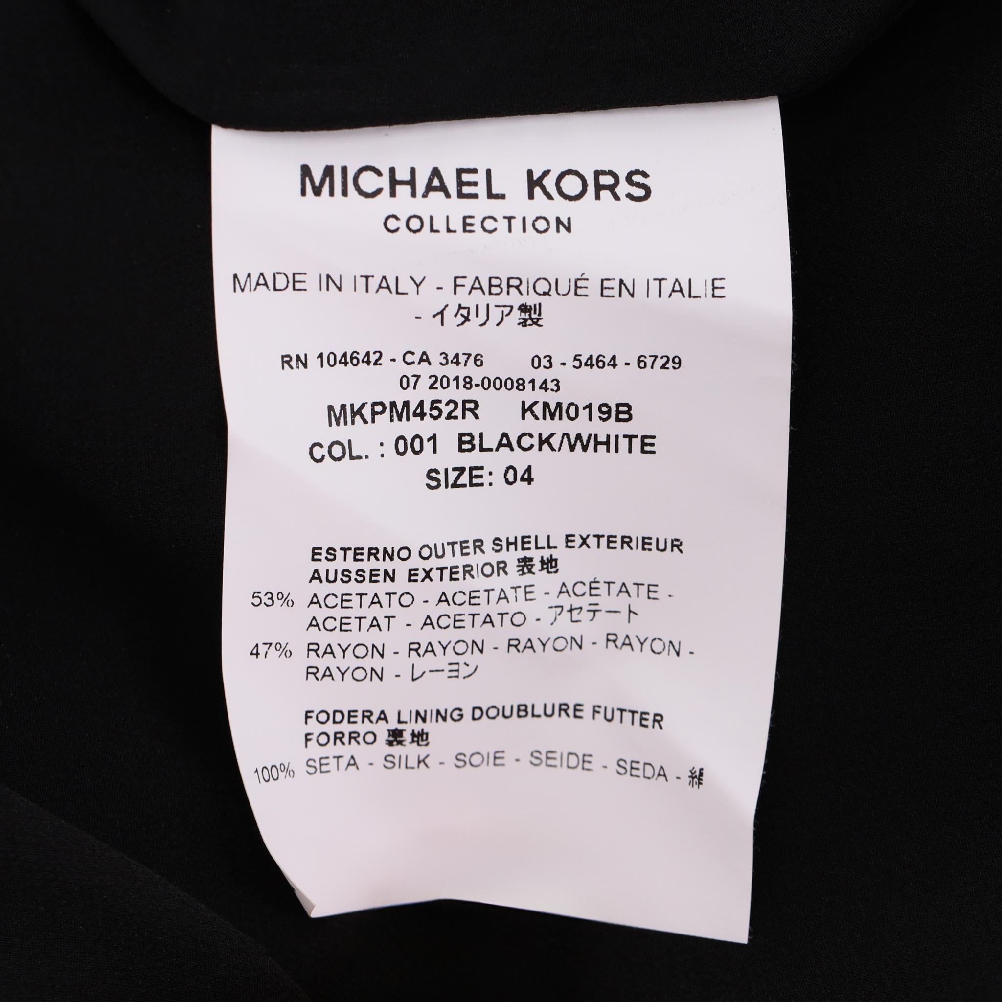 Michael Kors Vestido Adornado con Flores y Mangas con Abertura en venta 2