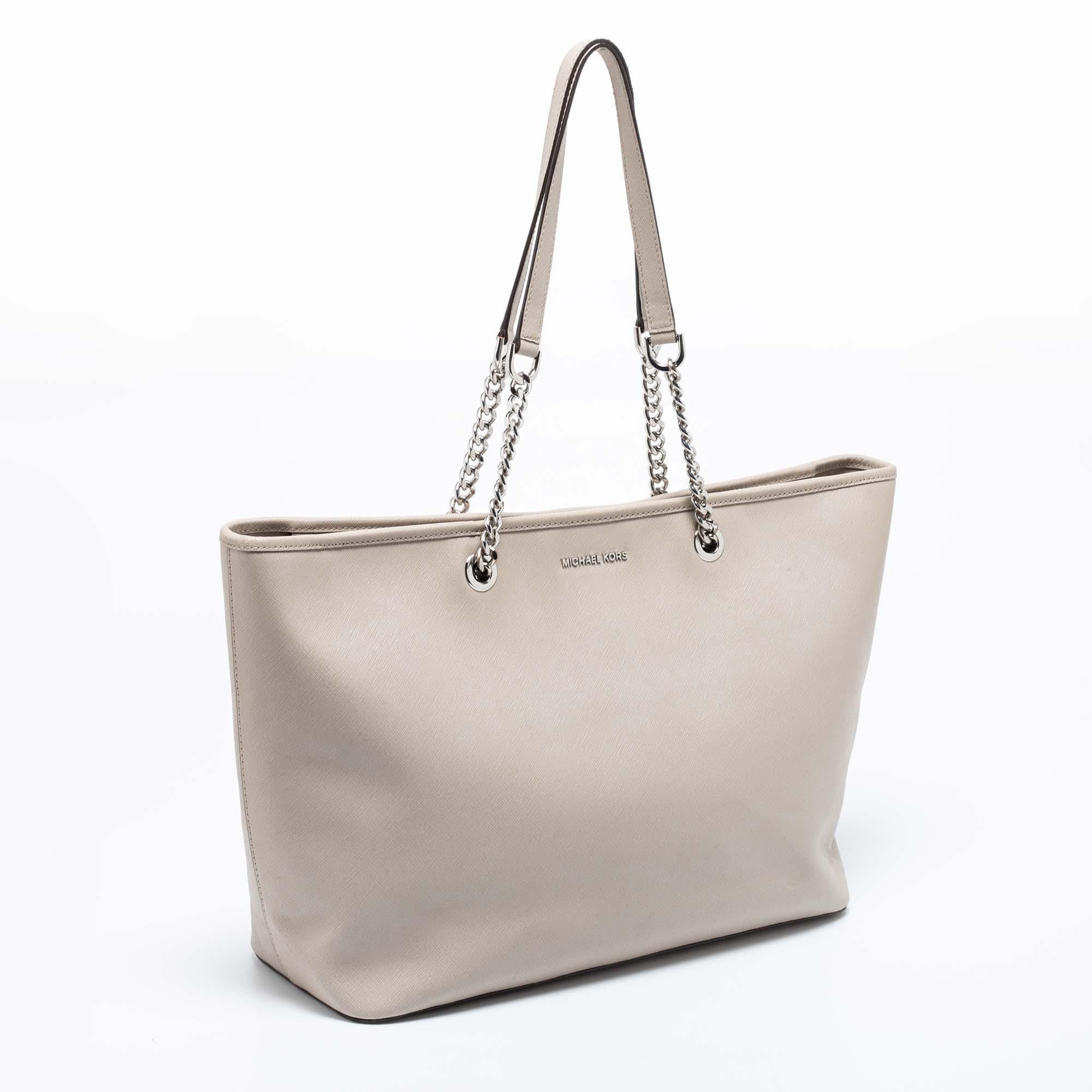 michael kors grey tote