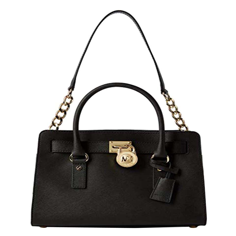 Michael Kors Hamilton Saffiano Leather Medium Satchel Women's Bag at ...