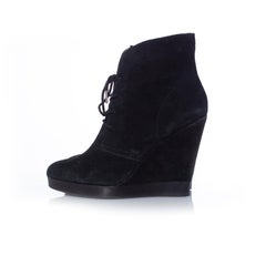 Michael Kors, lace up wedge boots