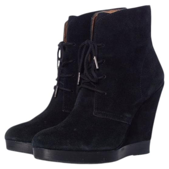 Michael Kors, botas de cuña con cordones