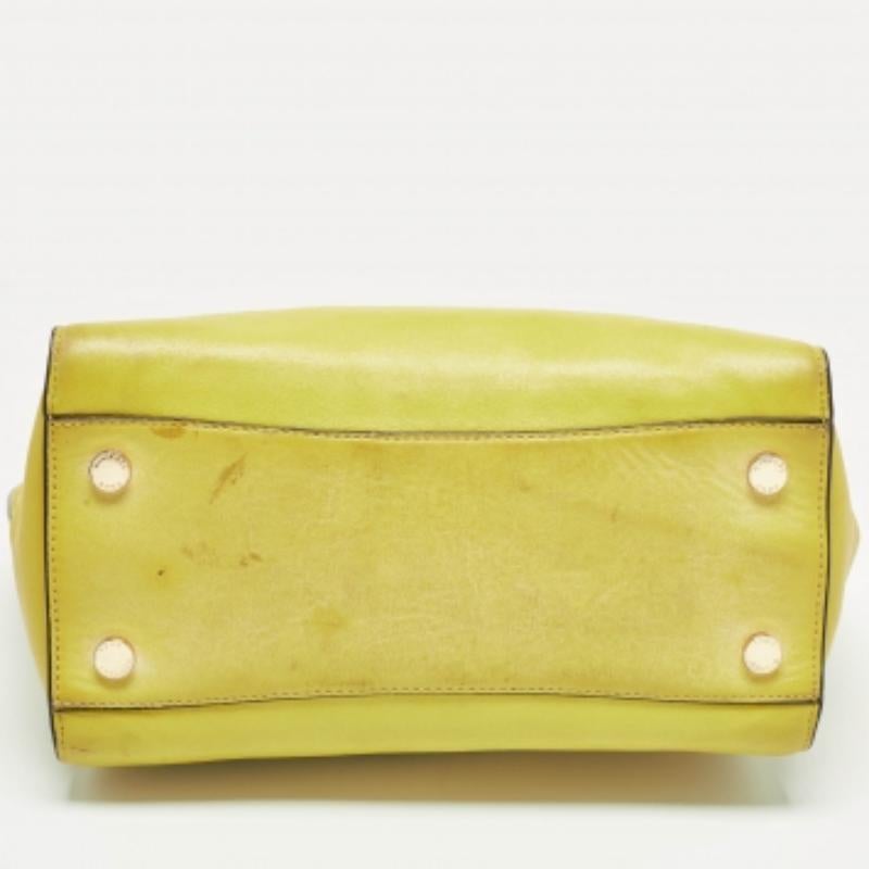 Michael Kors Tote Hamilton de piel verde lima Verde en venta