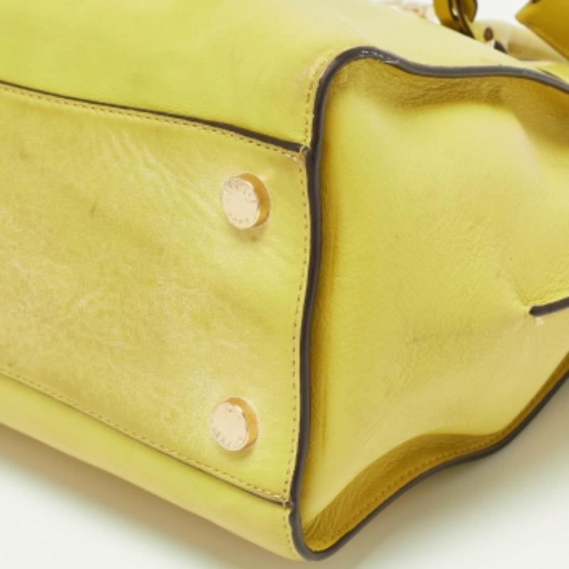 De las mujeres Michael Kors Tote Hamilton de piel verde lima en venta