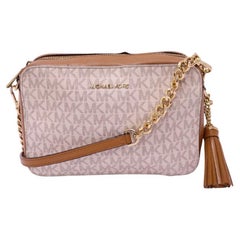 Michael Kors MK Signature Monogram Crossbody Bag