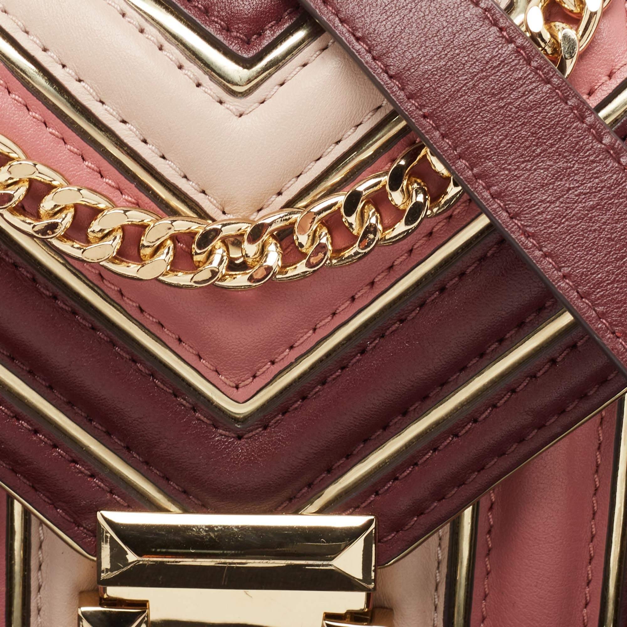Women's Michael Kors Multicolor Quilted Leather Whitney Shoulder Bag