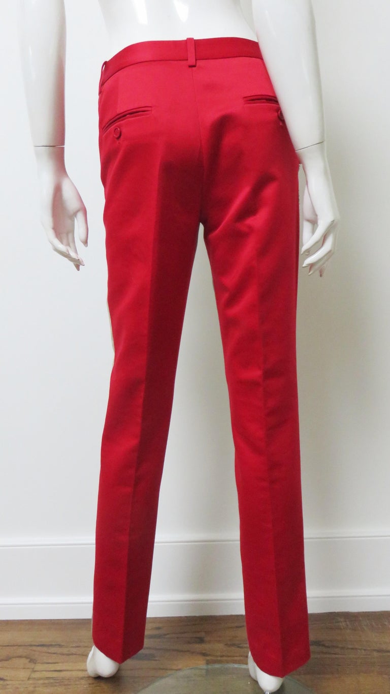 Michael kors pants mens red clearance