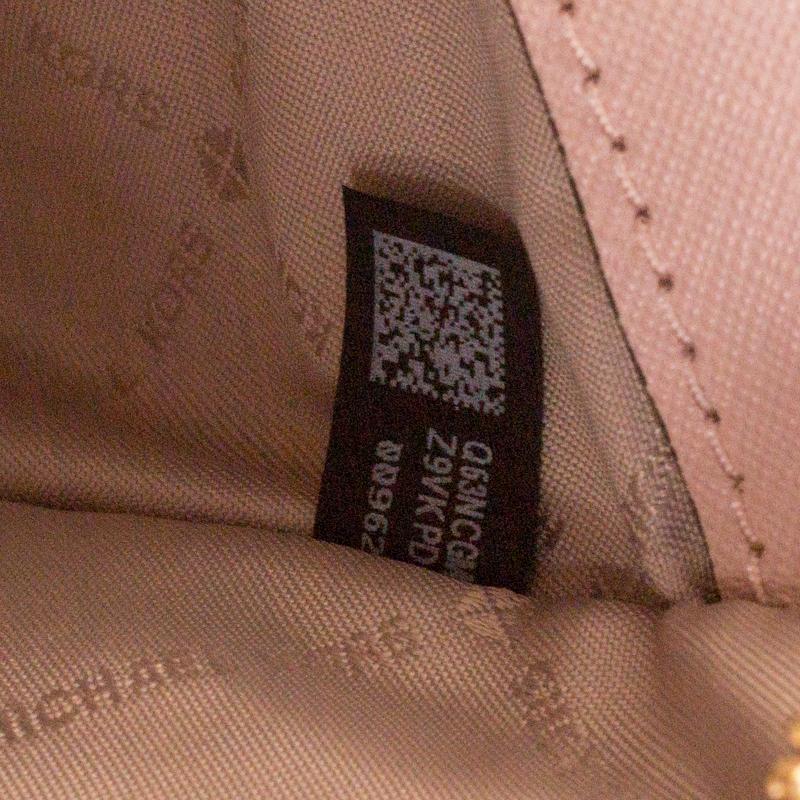 Michael Kors - Sac cabas Selma clouté en cuir rose pâle 6