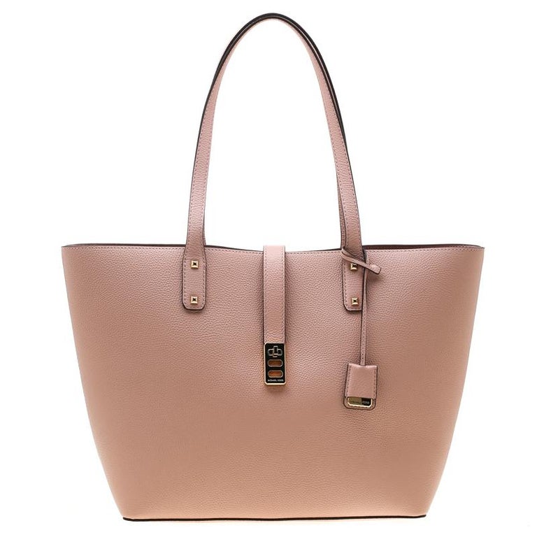 Michael Kors Pastel Pink Leather Large Karson Luggage Carryall Tote For ...