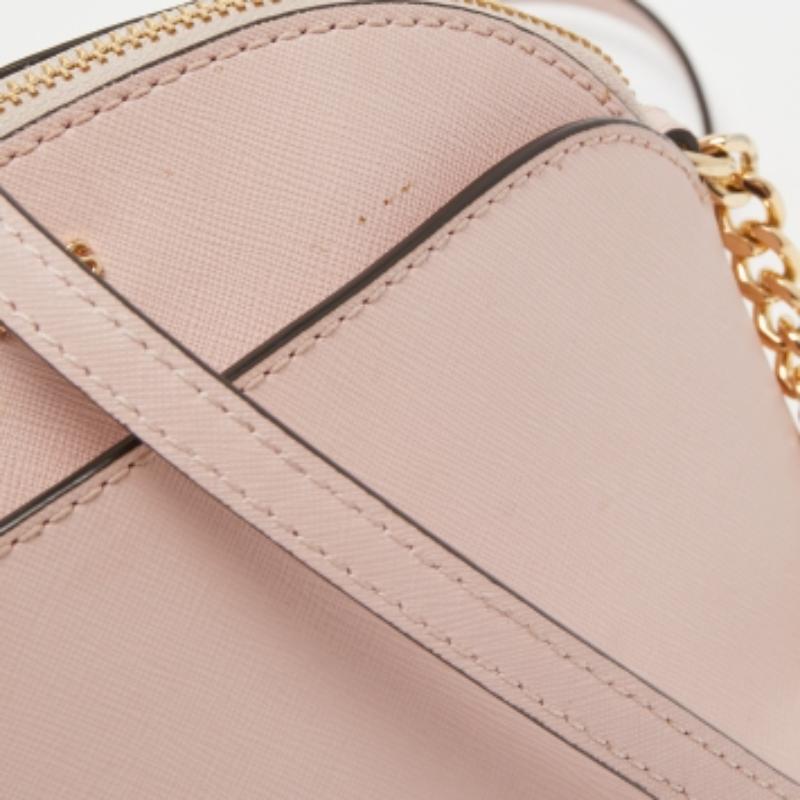 Michael Kors sac à bandoulière emmy en cuir rose Pour femmes en vente