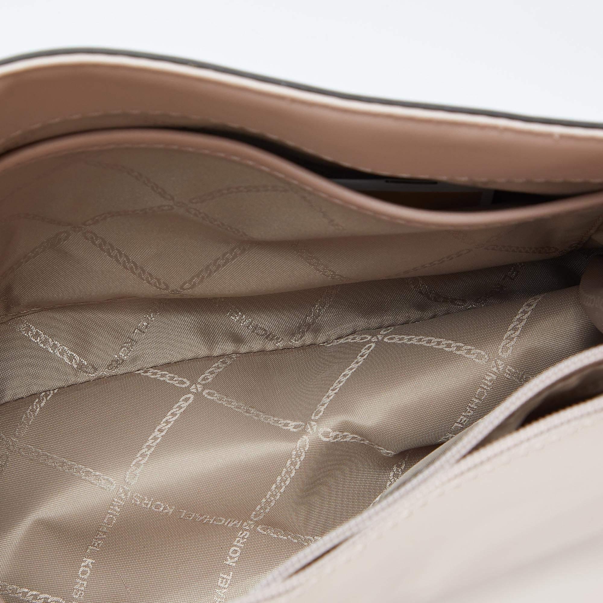 Michael Kors Pink Leather Small Ava Top Handle Bag 2