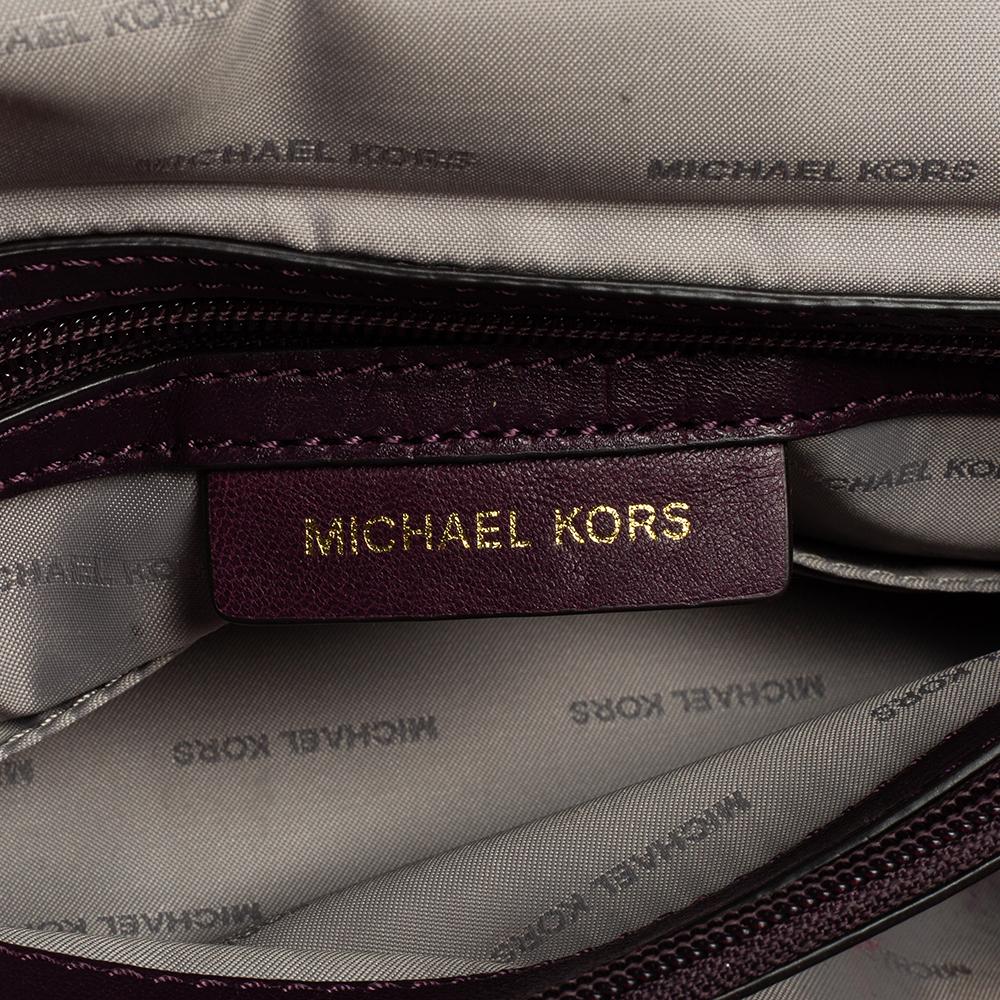 Michael Kors Purple Quilted Leather Sloan Chain Bag 2