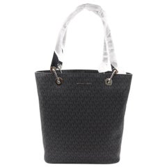 Michael Kors Raven Große North South Tote Schwarze Damentasche 30S7SRXT3V