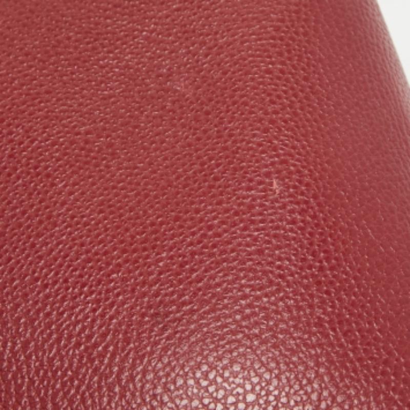 Michael Kors - Petit fourre-tout Mercer en cuir rouge/brungundy Pour femmes en vente