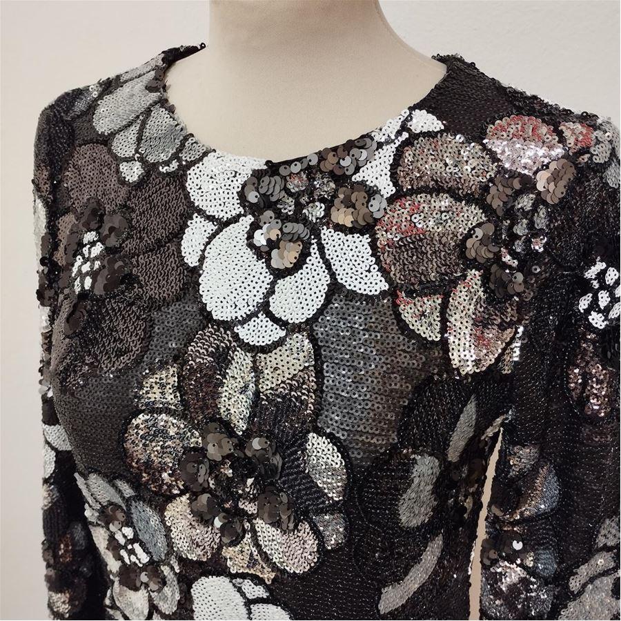 Michael Kors Sequins dress size XS In Excellent Condition For Sale In Gazzaniga (BG), IT
